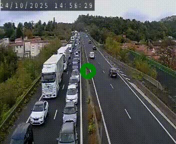 Caméra autoroute A75 à hauteur de Coudes, en direction de Clermont-Ferrand
