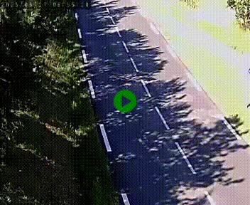 Caméra routière France - N102, au niveau du col de Montmirat à Saint-Etienne-du-Valdonnez à 1039 mètres d'altitude