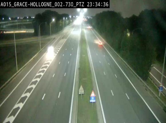 Caméra trafic Belgique - Grâce-Hollogne - E42, jonction avec A604, direction Loncin/Aéroport de Liège -  BK 3.2