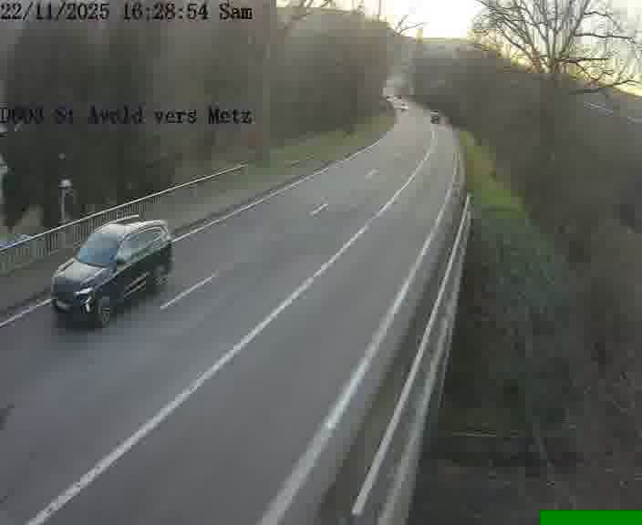 Clone of Webcam sur la D603 située à proximité de Saint-Avold. Vue orientée vers Metz