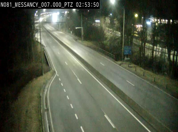 Webcam sur la N81 (E411) à hauteur du Cora Messancy. Vue orientée vers Arlon