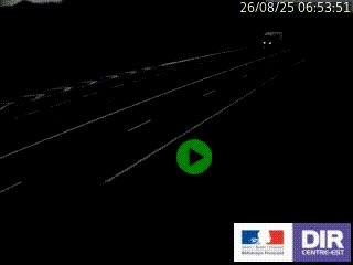 Webcam autoroute sur l'A77 à hauteur de Pouilly-sur-Loire en direction de Nevers