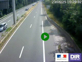 Webcam sur la nationale N90 à Gilly-sur-Isère, en direction et à proximité d'Albertville