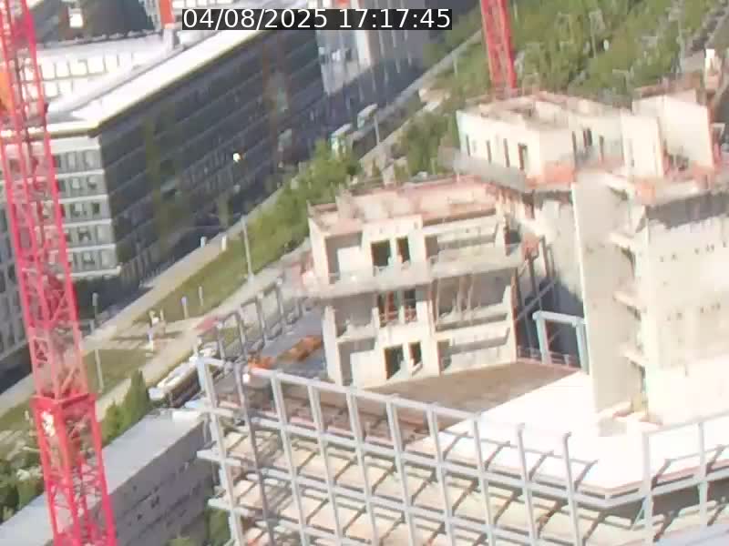 Webcam sur l'avenue John Fitzgerald Kennedy (N51) avec vue orientée vers le Findel