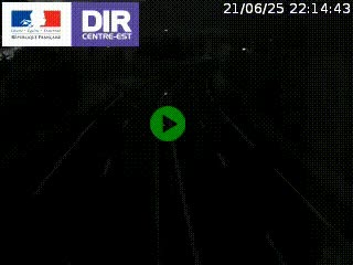 Caméra sur la Nationale 90 (N90) à La Léchère, en direction et à proximité d'Albertville