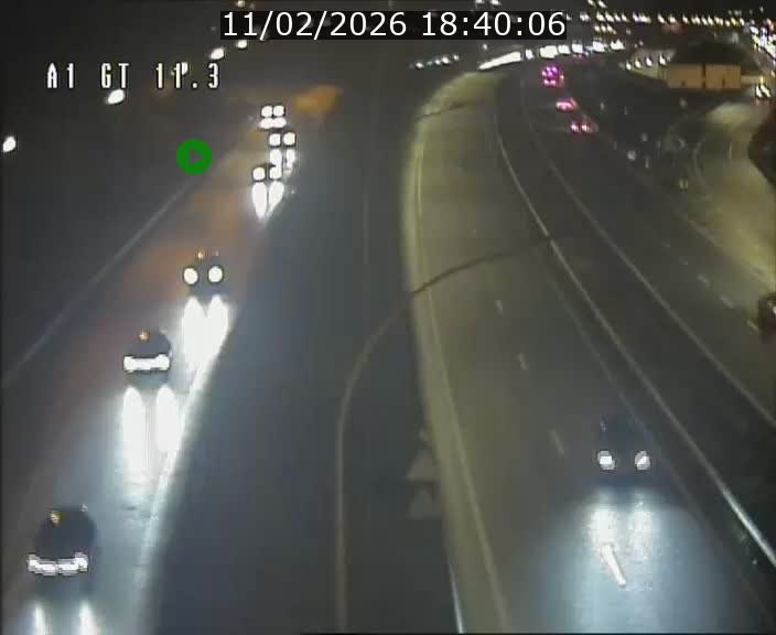 Traffic live webcam Luxembourg Senningerberg - A1 direction Allemagne - BK 11.3