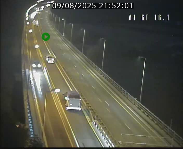 Traffic live webcam Luxembourg Niederanven - A1 direction Allemagne - BK 16.1