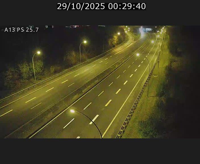 Traffic live webcam Luxembourg Frisange - A13 direction Allemagne - BK 26