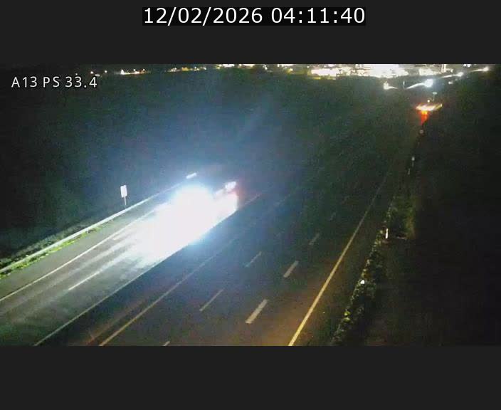 Webcam trafic sur A13 à hauteur de Mondorf-les-Bains en direction d'Altwies