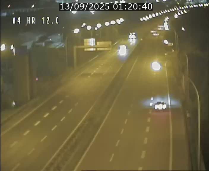 Traffic live webcam Luxembourg Jonction Foetz - A4 - BK 12.0 - direction Esch sur Alzette