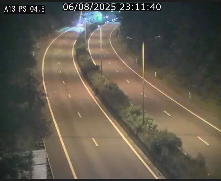 Traffic live webcam Luxembourg Differdange - A13 direction Esch-sur-Alzette - BK 4.5