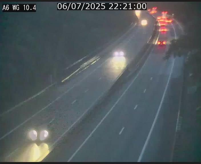 Traffic live webcam Luxembourg Mamer - A6 - BK 10.4 - direction Luxembourg/France/Allemagne