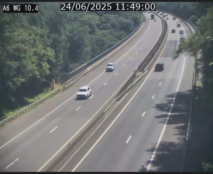 Traffic live webcam Luxembourg Mamer - A6 - BK 10.4 - direction Luxembourg/France/Allemagne