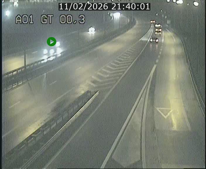 Traffic live webcam Luxembourg Croix de Gasperich - A1 direction Kirchberg - BK 0.3