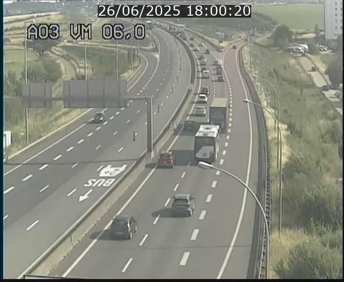 Traffic live webcam Luxembourg Aire de Berchem - A3 - BK 6 - direction France