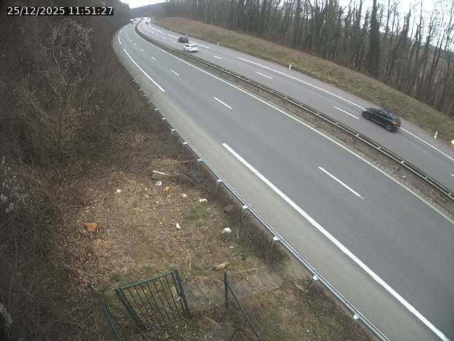 Caméra autoroute France - N52, Crusnes vers Belgique, Luxembourg
