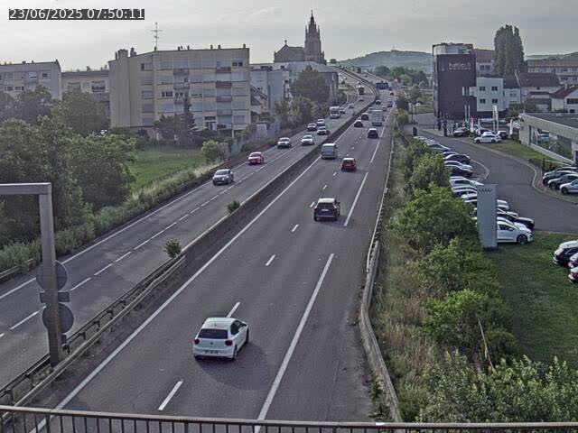 Caméra autoroute France - A31, Thionville direction Metz