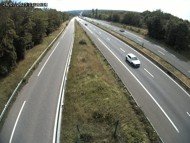 Caméra autoroute France - A31, Velaine-en-Haye direction Nancy