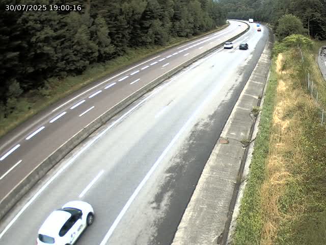 Caméra autoroute France - N57, Côte de la Calotine direction Nancy