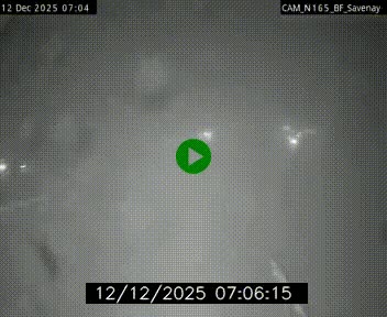 Webcam sur la N165 à hauteur de Savenay, au nord-ouest de Nantes en direction de la Bretagne