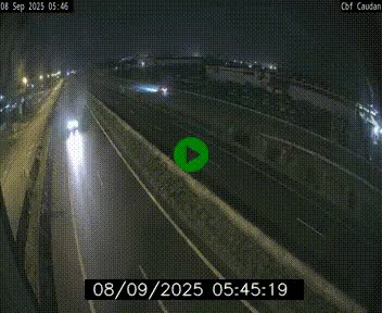 Webcam sur la N165 à hauteur de Caudan, dans le Morbihan.
