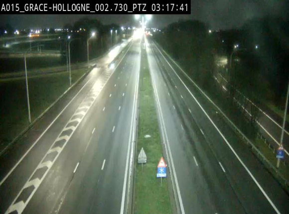 Caméra trafic Belgique - Grâce-Hollogne - E42, jonction avec A604, direction Loncin/Aéroport de Liège -  BK 3.2
