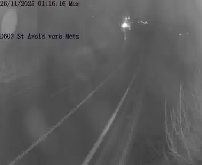 Clone of Webcam sur la D603 située à proximité de Saint-Avold. Vue orientée vers Metz