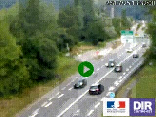 Webcam info trafic à proximité de Vizille sur la N85, au niveau du point de vue du Saut du Moine à Champagnier