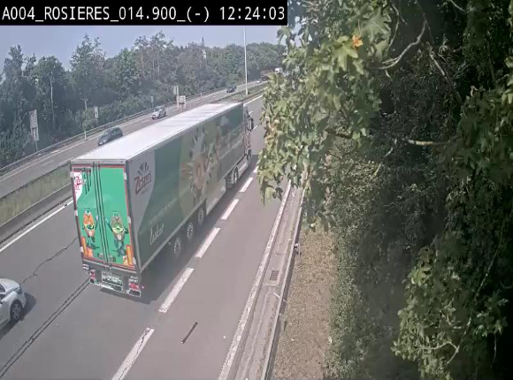 Webcam traffic E411(A4) - BK 14.4 - Rosières