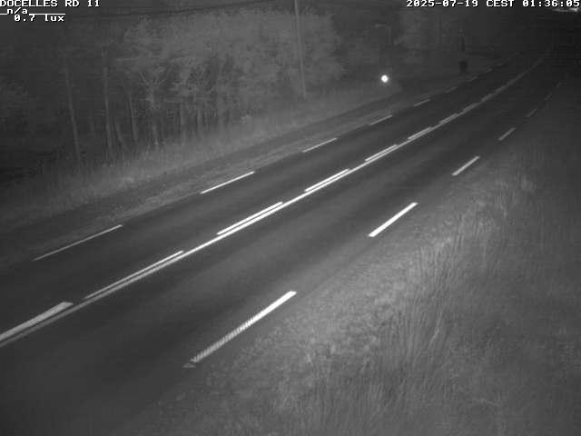 Webcam à 424 mètres d'altitude dans la Tranchée de Docelles dans les Vosges, à proximité d'Epinal sur la route de Gerardmer (D11)