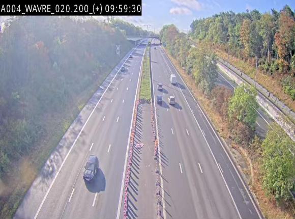 Webcam @ Wavre-sud KP 19.6, A4/E411