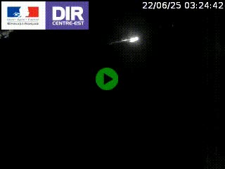 Caméra sur la Nationale 90 (N90) à La Léchère, en direction et à proximité d'Albertville