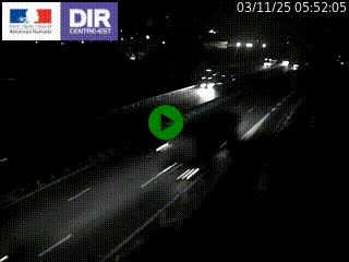 Caméra routière à hauteur de la sortie 15 Chambéry-centre au PK 4,103 en direction d'Albertville