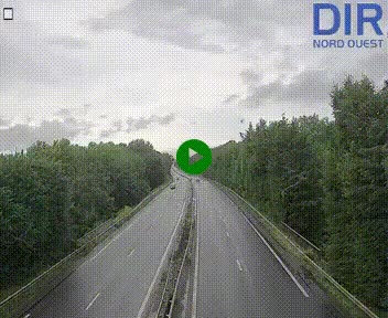 Webcam sur le périphérique de Caen (N814) à l'est de la ville, à Mondeville hauteur de la sortie 2, Presqu'île-Rives de l'Orne, au bout de l'autoroute A13