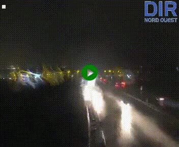 Webcam au début de l'A84 sur le périphérique Ouest de Caen (N814) à hauteur de la sortie 9, Porte de Bretagne