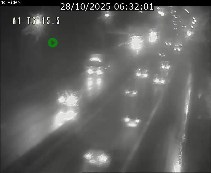 Traffic live webcam Luxembourg Munsbach - A1 direction Luxembourg - BK 15.5