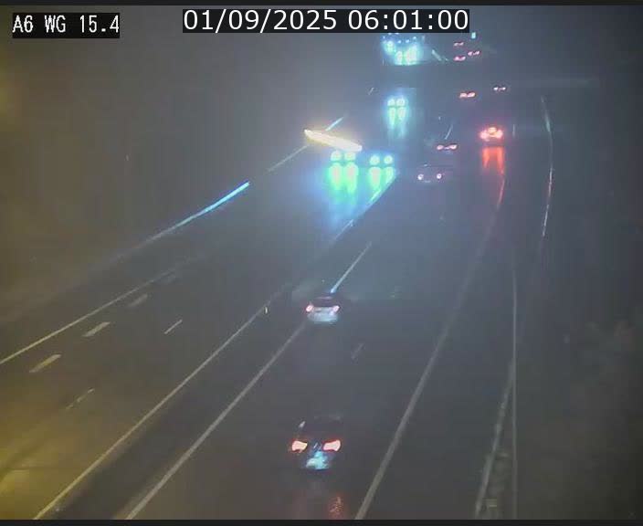 Traffic live webcam Luxembourg Capellen - A6 - BK 15.4 - direction Luxembourg/France/Allemagne
