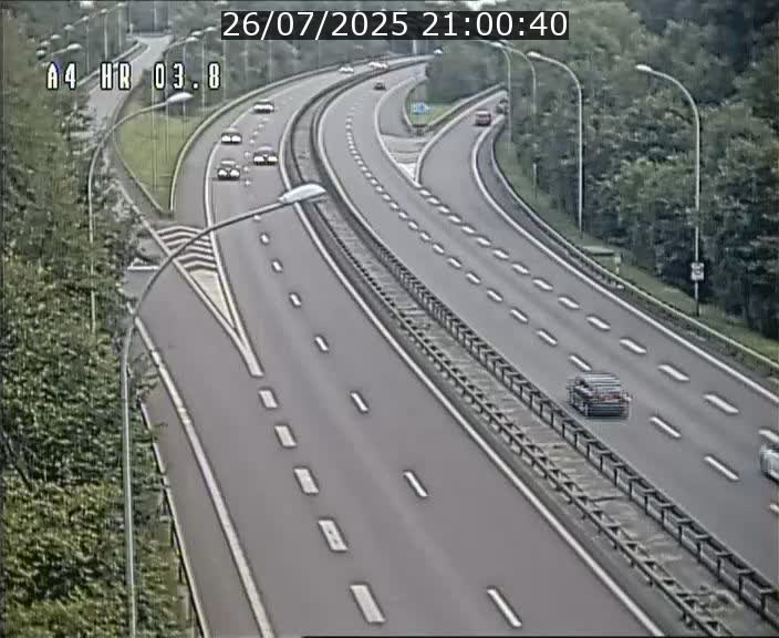 Webcam traffic A4 Luxembourg - BK 3.8 - Leudelange (direction Esch sur Alzette)