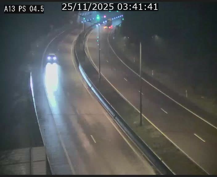 Traffic live webcam Luxembourg Differdange - A13 direction Esch-sur-Alzette - BK 4.5
