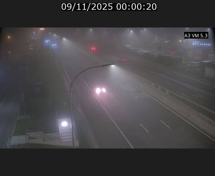 Traffic live webcam Luxembourg Aire de Berchem - A3 - BK 5 - direction France
