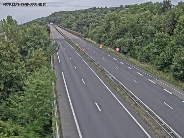 Caméra autoroute France - A30, Hayange direction Metz