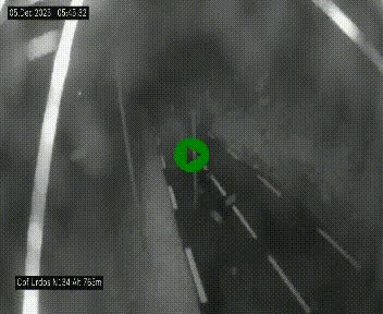 Webcam dans les Pyrénées Atlantique au niveau du col d'Urdos et du fort du Pourtalet sur la N134, en direction du Col et du tunnel du Somport, à 765 mètres d'altitude