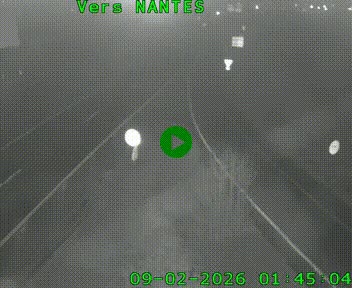 Webcam N147 au nord de Poitiers et à la jonction avec la A10