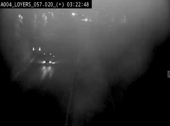 Webcam dans la montée de Loyers sur l'E411, après le viaduc de Beez en venant de Namur et en direction du Luxembourg