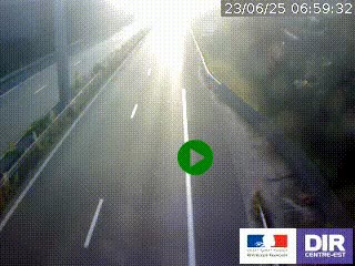 Webcam sur la nationale N90 à Gilly-sur-Isère, en direction et à proximité d'Albertville