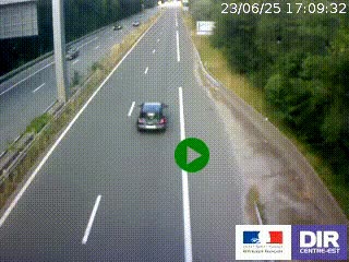 Webcam sur la nationale N90 à Gilly-sur-Isère, en direction et à proximité d'Albertville