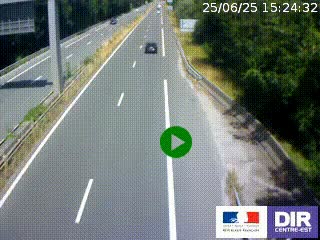 Webcam sur la nationale N90 à Gilly-sur-Isère, en direction et à proximité d'Albertville