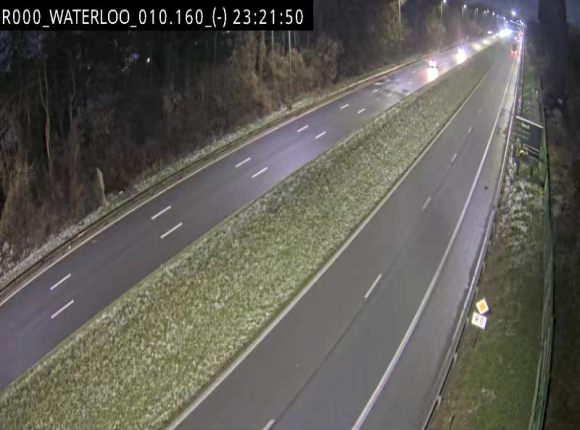 Webcam autoroute Belgique - Waterloo - R0 (ring de Bruxelles) - BK 12.3