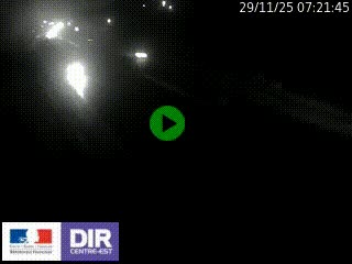Webcam routière à Saint-Etienne-Terrenoire sur la RN88 avant la jonction entre l'A72 et le Boulevard Périphérique de Saint-Etienne