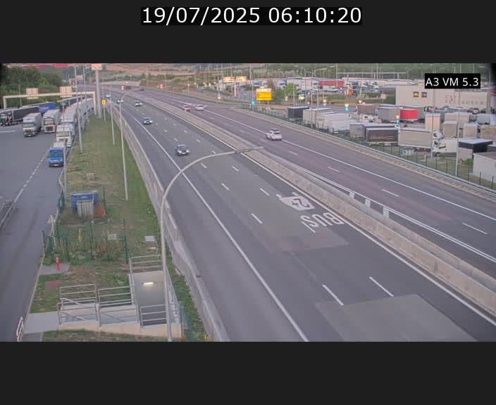 Traffic live webcam Luxembourg Aire de Berchem - A3 - BK 5 - direction France